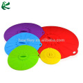 Wholesale Durable Colorful Food Covers Silicone Suction Lid Cover Set of 5